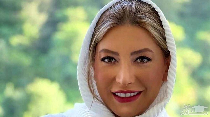 مدل موی چتری فریبا نادری در مهمانی خصوصی