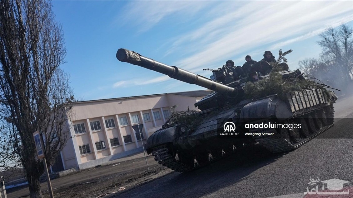 بمباران شهرهای اوکراین توسط روسیه