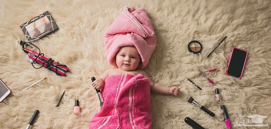 عوارض و آسیب های آرایش کردن بچه ها