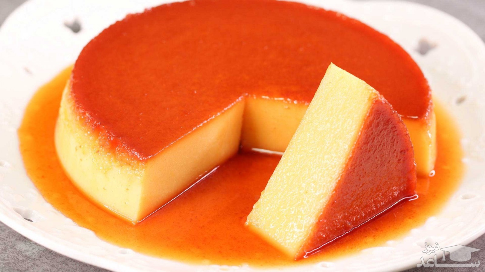 کرم کارامل با پودر کاسترد