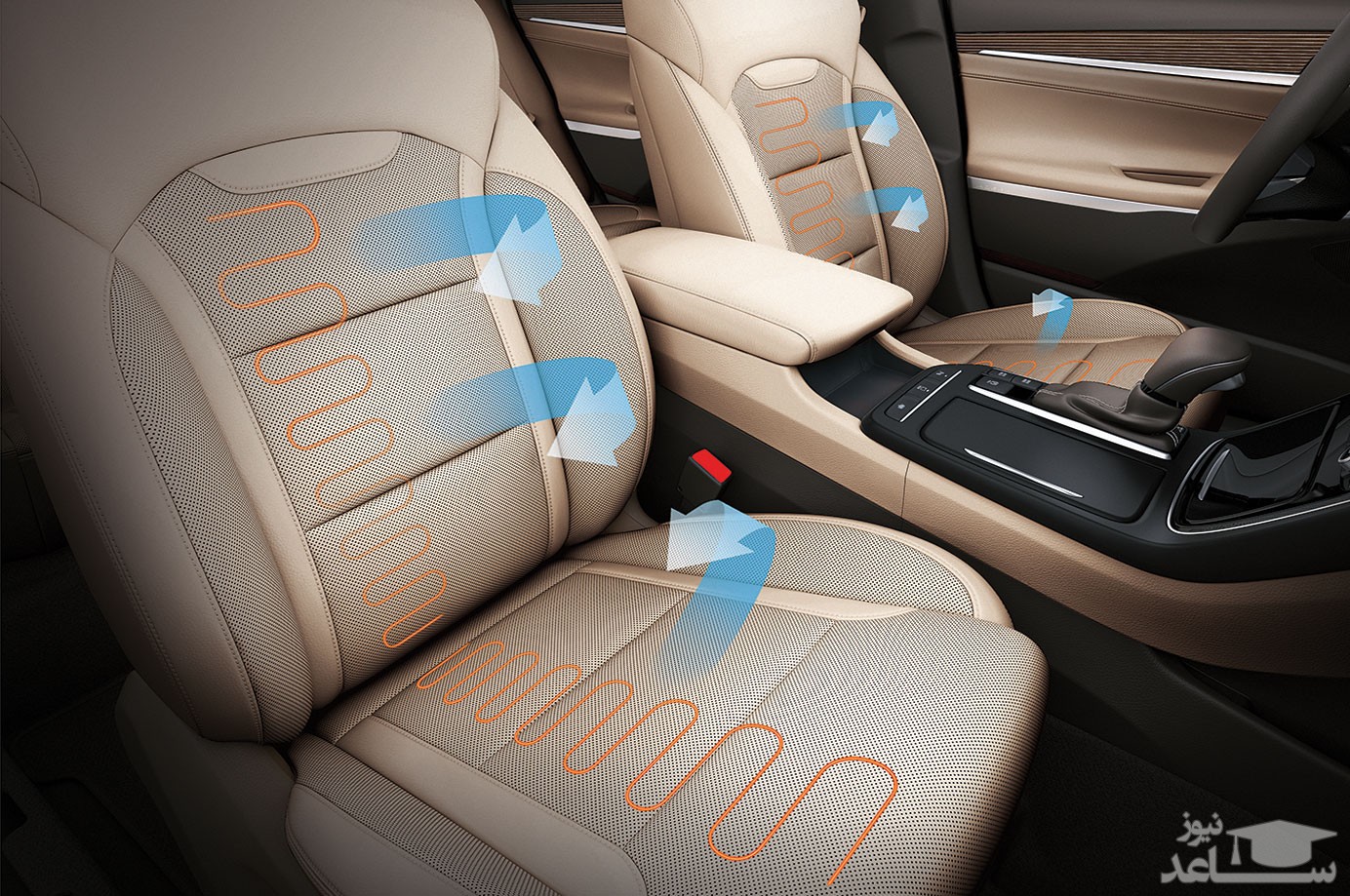 آشنایی با سیستم گرمکن و سردکن صندلی خودرو