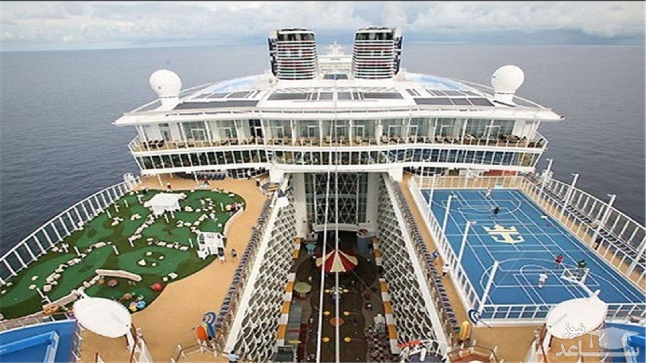 تصاویری زیبا از بزرگترین کشتی های تفریحی جهان!