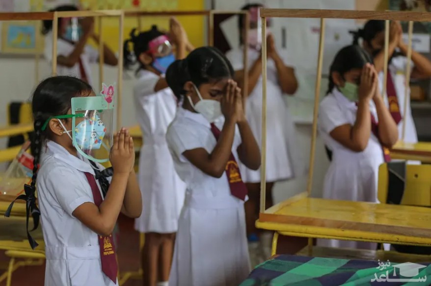 بازگشایی مدارس در شهر کلمبو سریلانکا/ EPA