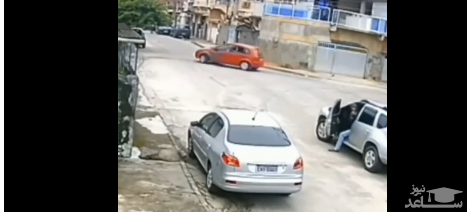 (فیلم) ماشین دزدی که رانندگی بلد نیست!