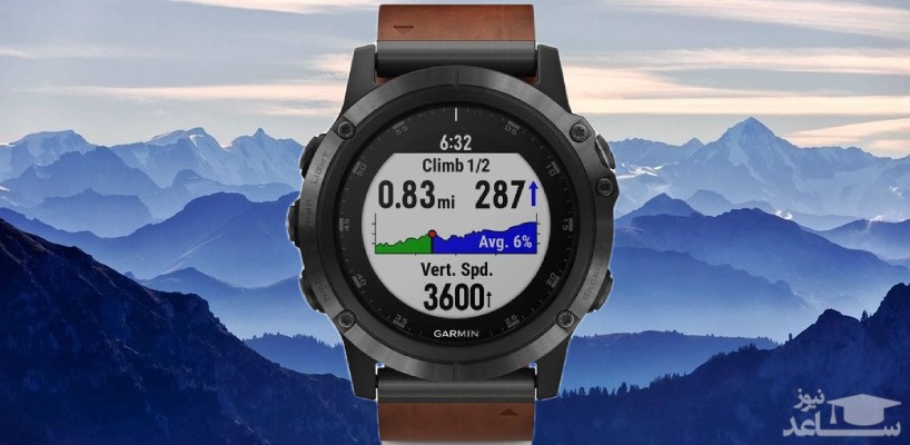 ساعت مچی هوشمند گارمین مدل Fenix 5X Plus