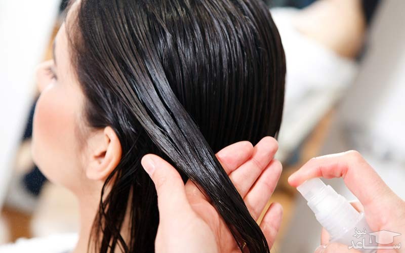 اسپری روی مو