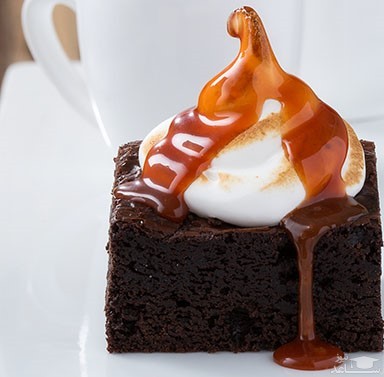 طرز تهیه کیک براونی