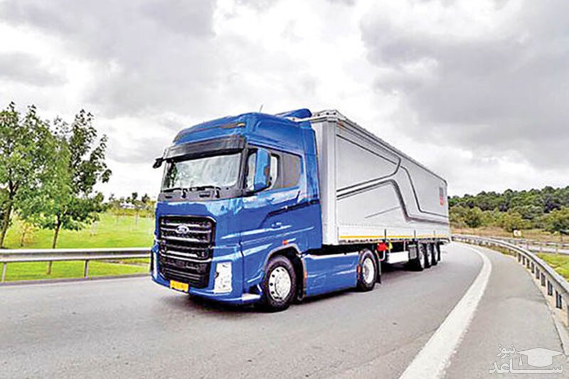 (فیلم) لحظه‌ای وحشتناک از بریدن ترمز یک کامیون در محور سوادکوه