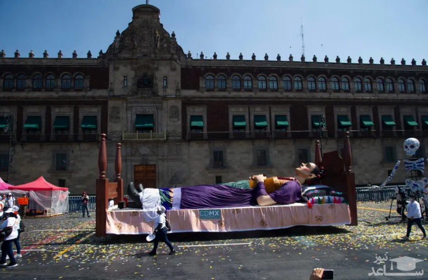 آیین های ویژه روز مردگان در مکزیکوسیتی/ خبرگزاری فرانسه
