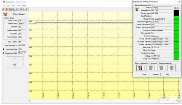 تصویرPassMark BatteryMon