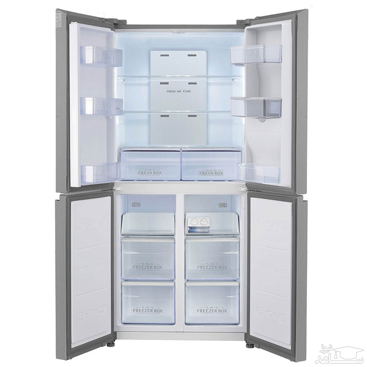 یخچال و فریزر جی پلاس مدل GSS-J905T