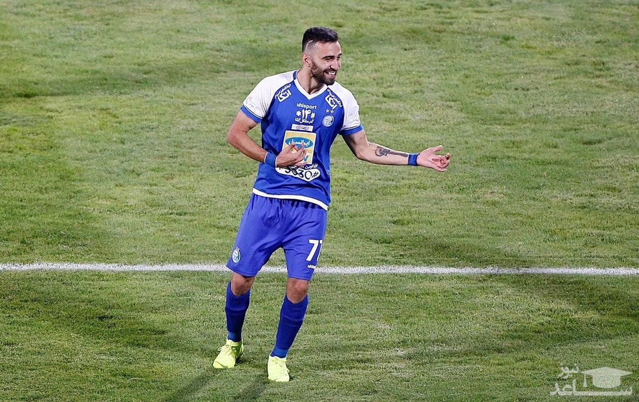 استوری جنجالی ستاره استقلال ؛ تمسخر مهدی شیری در اردوگاه آبی ها