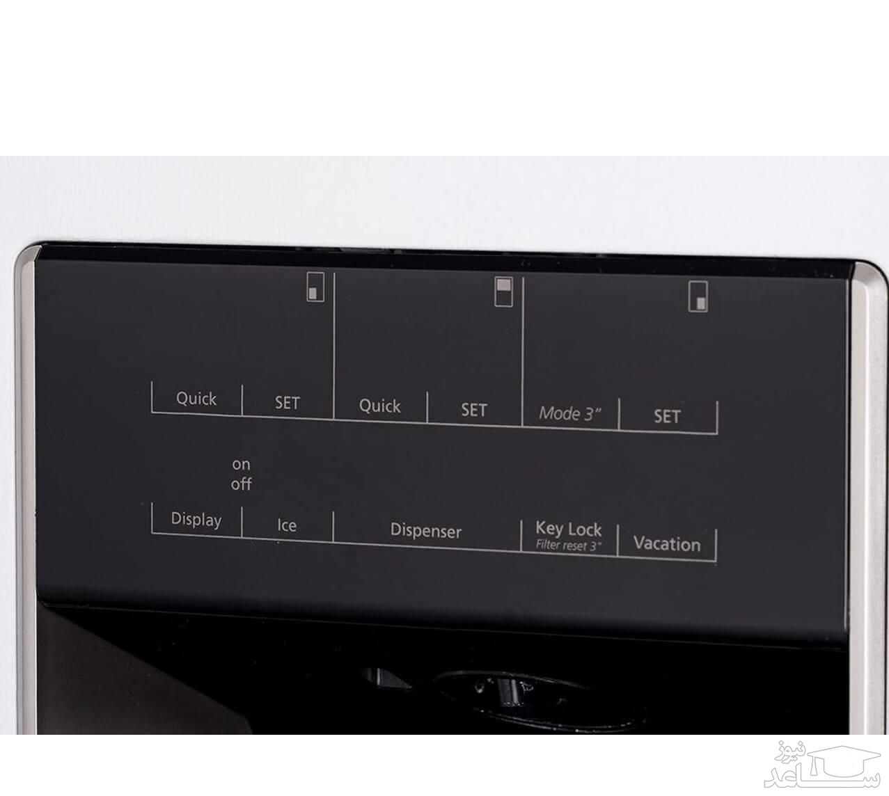 صفحه نمایش یخچال فریزرساید بلومبرگ KQD1440 X