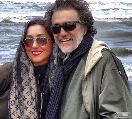 رضا توکلی و همسرش