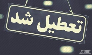 مدارس استان تهران تا آخر هفته تعطیل شد