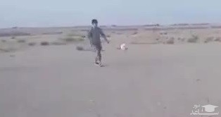 (فیلم) حرکات جالب نوجوان بلوچی با توپ فوتبال