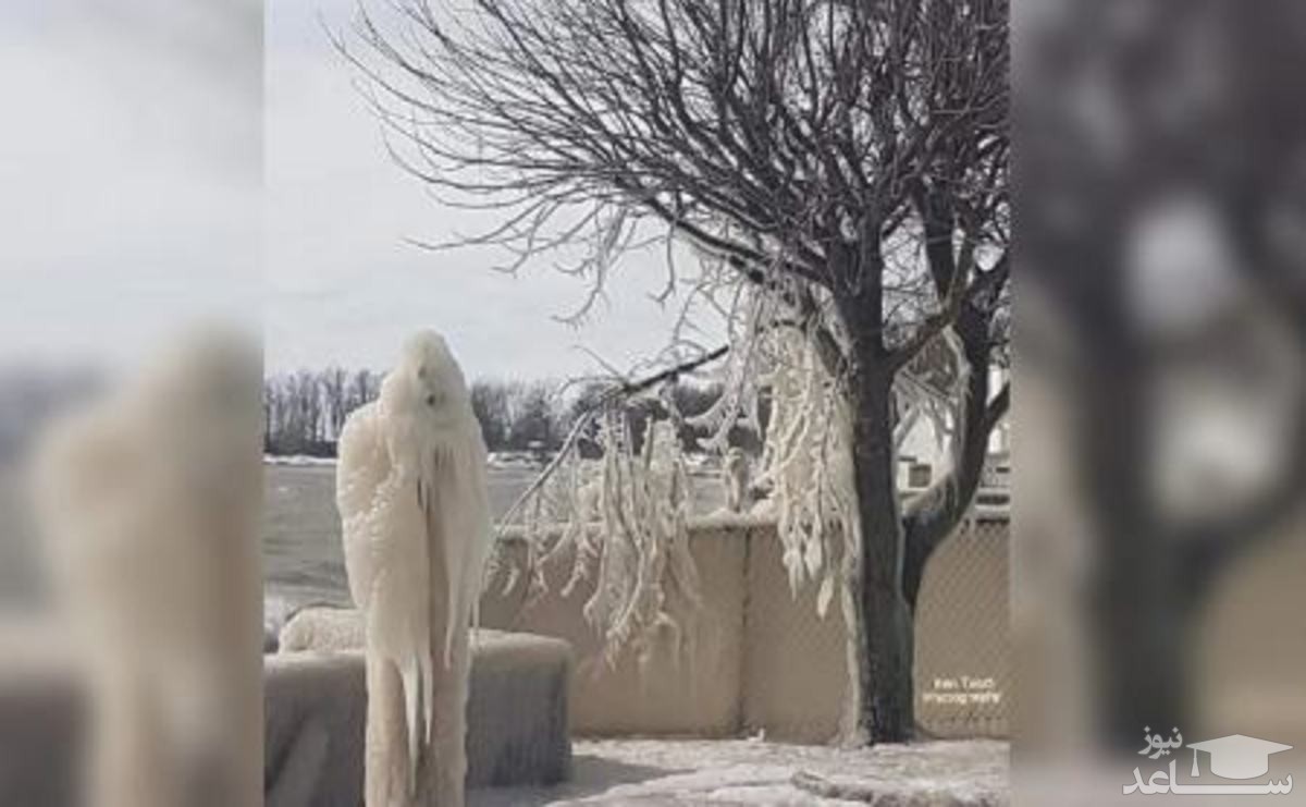 حمله ارواح یخی به خانه مرد کانادایی
