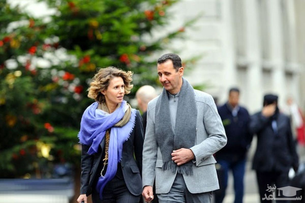 رهایی بشار اسد و همسرش از بند کرونا
