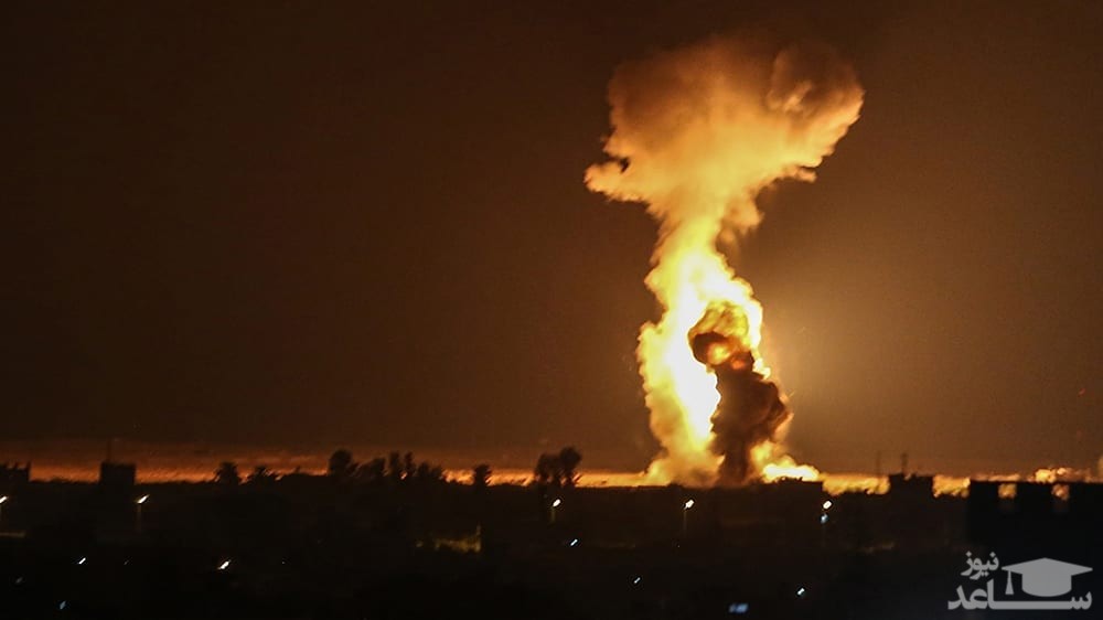 حملات جنگنده‌های رژیم صهیونیستی به نوار غزه