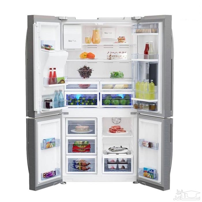 یخچال فریزر ساید بکو مدل GNE134751X