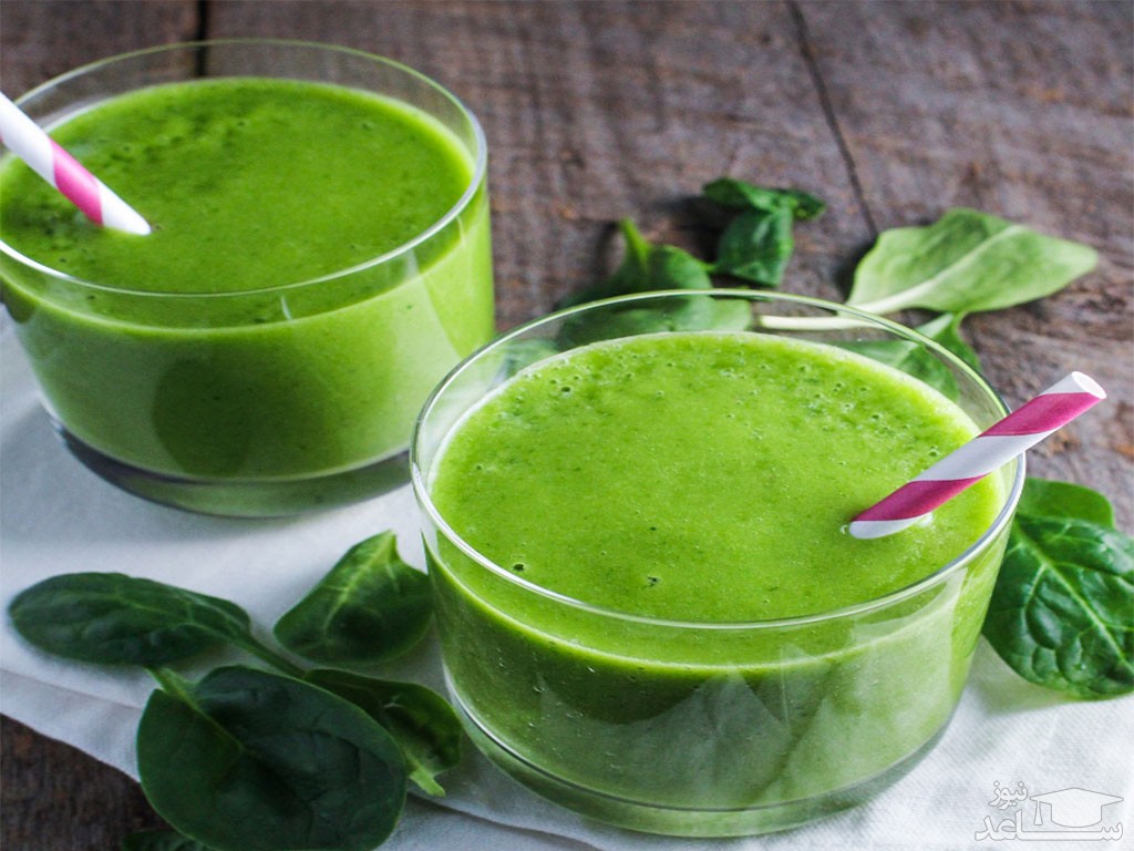 دستور تهیه اسموتی سبز