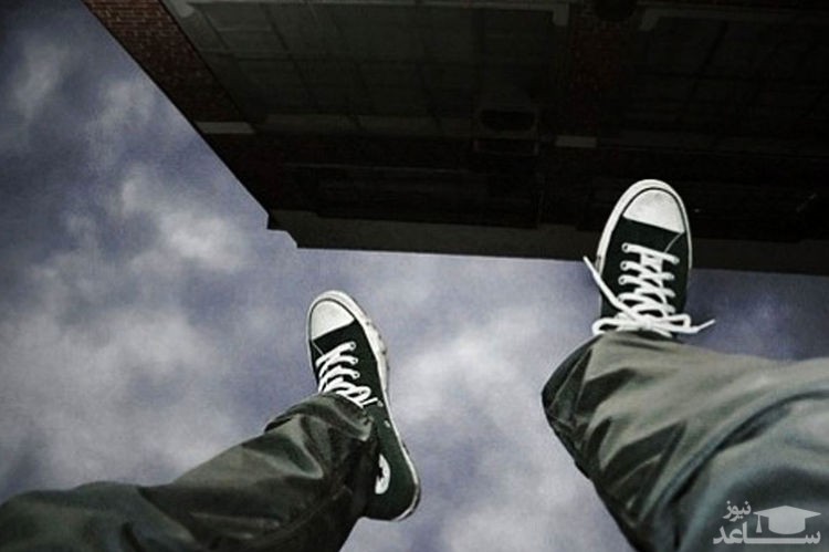 (فیلم) خودکشی ناموفق یک دختر در رباط کریم