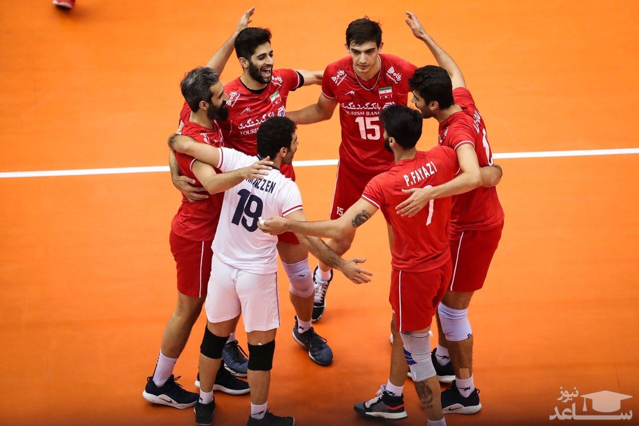 نبرد سخت تیم‌های والیبال ایران و ایتالیا