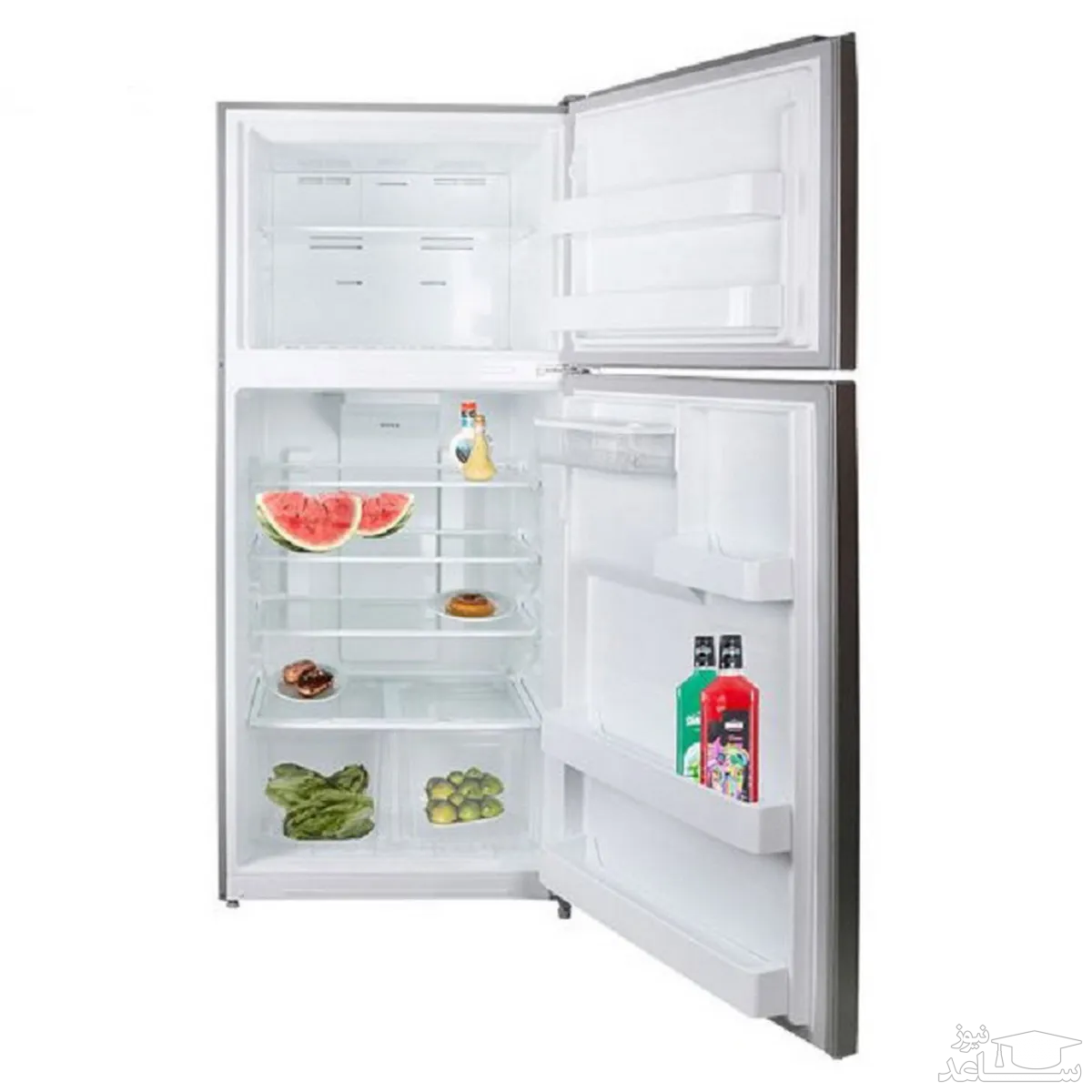 داخل یخچال فریزر جنرال مدل GE 648