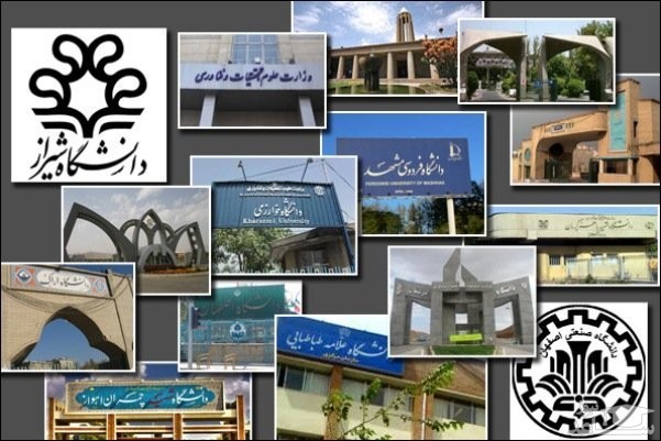 دانشگاه‌های تهران و شریف رتبه برتر دانشگاه‌های کشور را کسب کردند