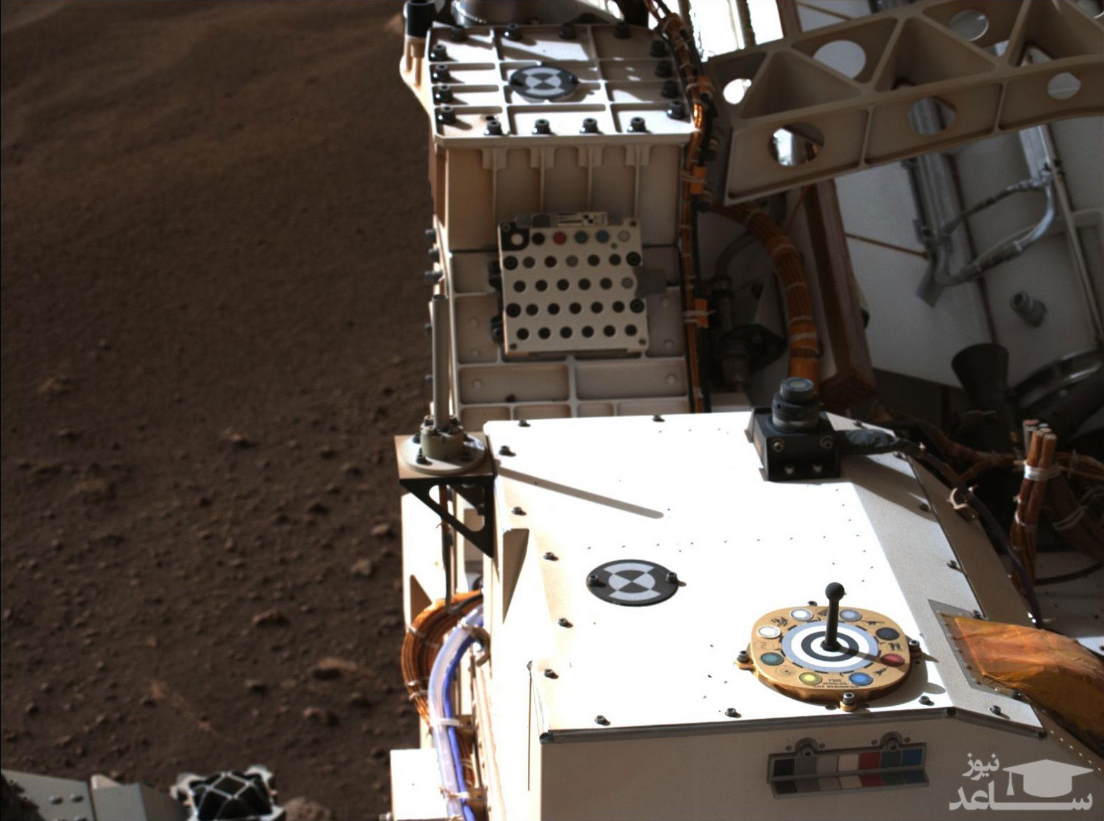 فیلم هیجان انگیز لحظه فرود آمدن کاوشگر پرسویرنس روور مارس ناسا بر روی مریخ