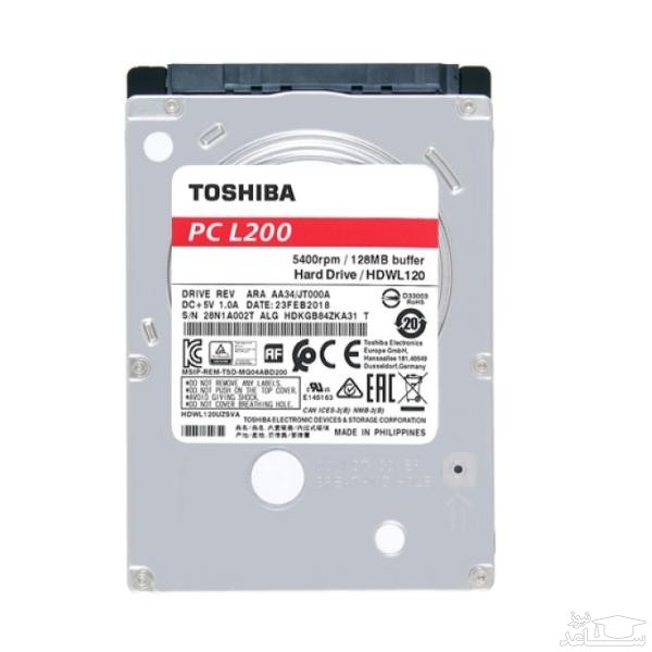 هارد دیسک اینترنال توشیبا مدل L200 HDWL110EZSTA ظرفیت 1 ترابایت