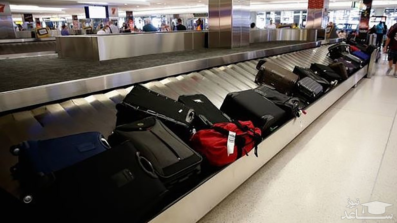 (فیلم) بار عجیب و ترسناک یک مسافر فرودگاه را به هم ریخت