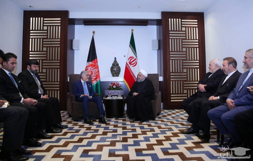 (عکس) دیدار روحانی با عبدالله عبدالله در سیکا