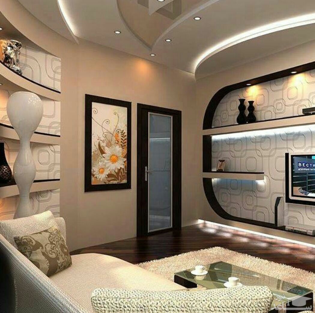 مدل سقف کناف پذیرایی چگونه است؟