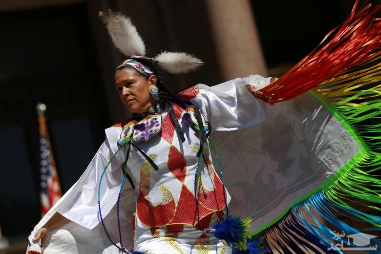 برگزاری روز بومیان آمریکا در شهرهای ایالات متحده آمریکا/ رویترز