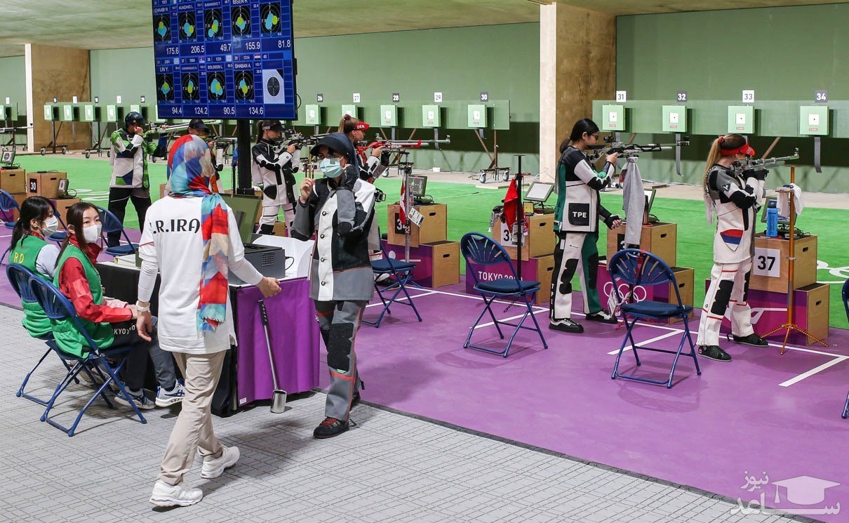 مدال طلای جواد فروغی در تیراندازی در المپیک توکیو