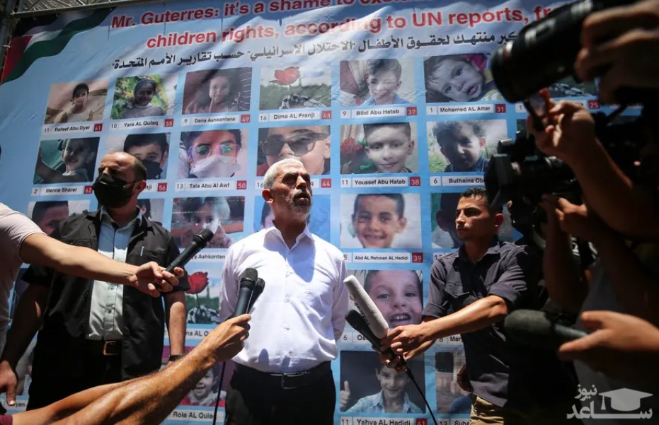 "یحیی سینوار" از رهبران حماس در غزه 