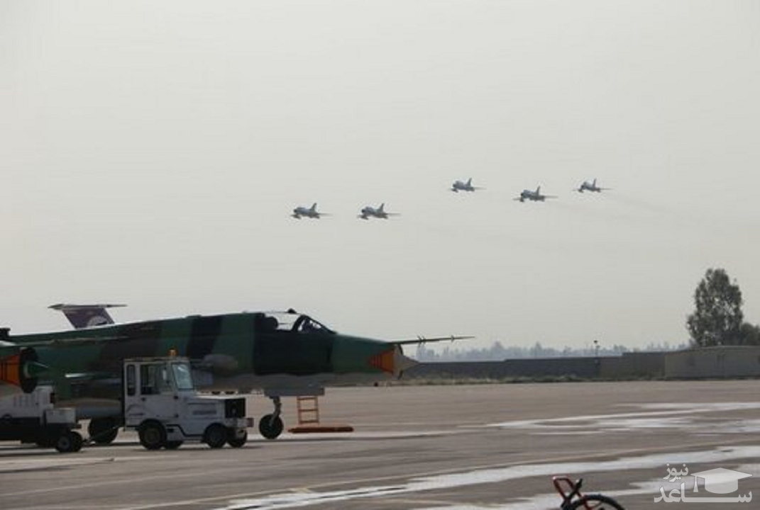 قدرت‌نمایی جنگنده‌های سپاه در مقابل پدافند هوایی دشمن /نقطه‌زن‌ها این‌بار از آسمان شلیک می‌شوند +عکس