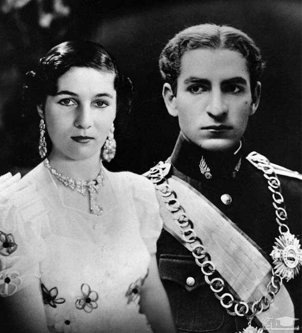 ازدواج اول محمدرضا شاه پهلوی