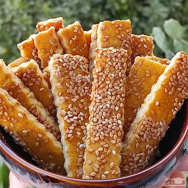 کراکر شور کنجدی