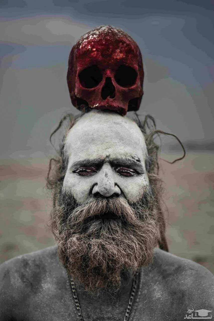 فرقه ترسناک آگوری هند؛ خوردن گوشت انسان