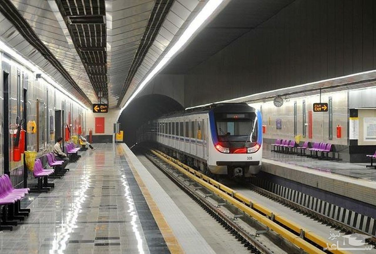 خودکشی مرد 60 ساله در مترو تهران