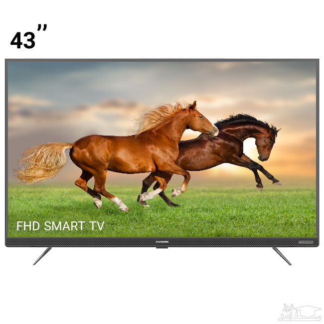 تلویزیون ال ای دی هوشمند ایکس ویژن مدل XT745 سایز 43 اینچ