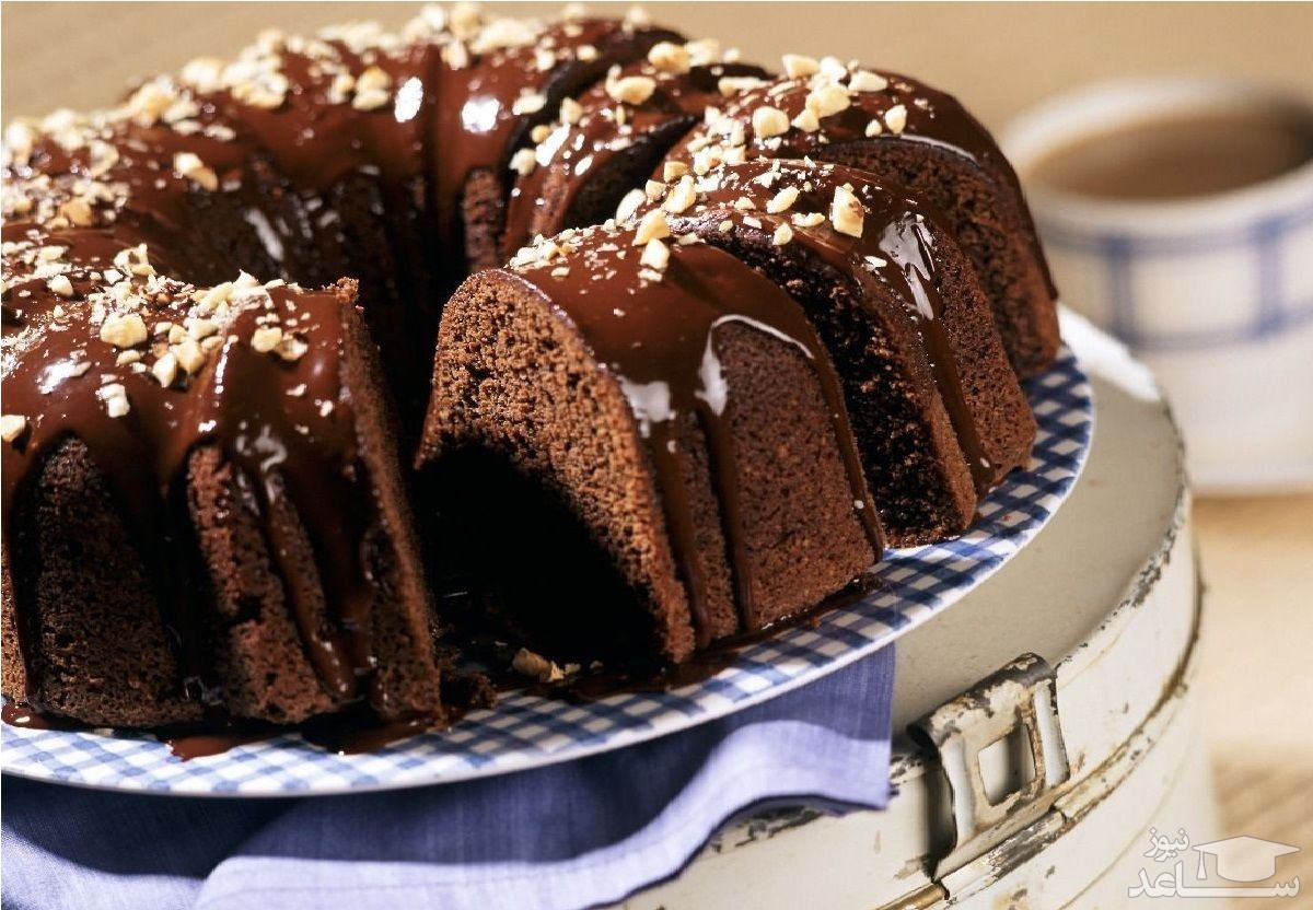  کیک شکلاتی رژیمی بدون شکر 