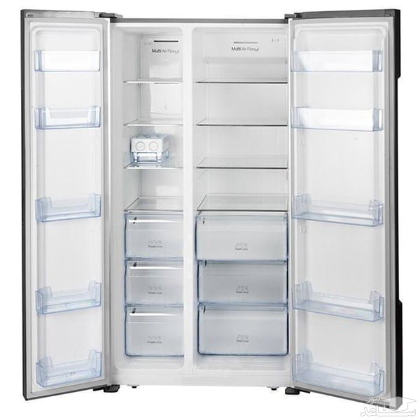 داخل  یخچال و فریزر هایسنس یخچال مدل RC83WS4SAW