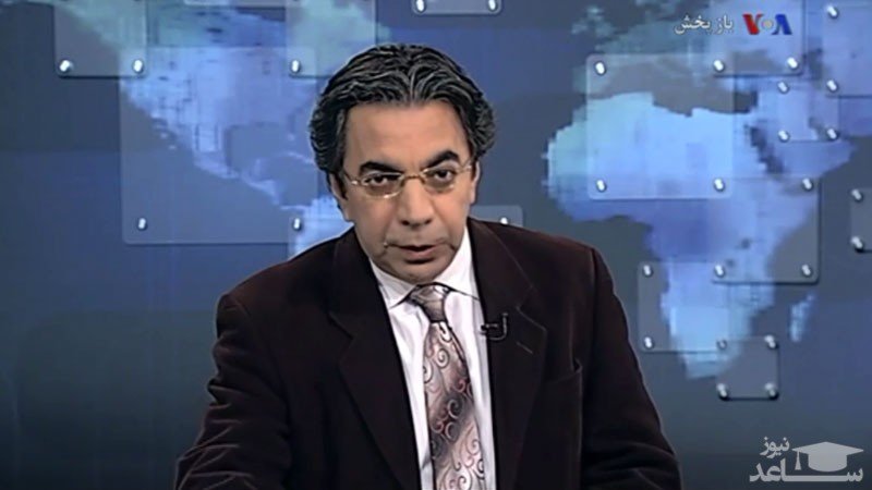 (فیلم) عصبانیت شدید مجری صدای آمریکا از بازداشت روح الله زم 