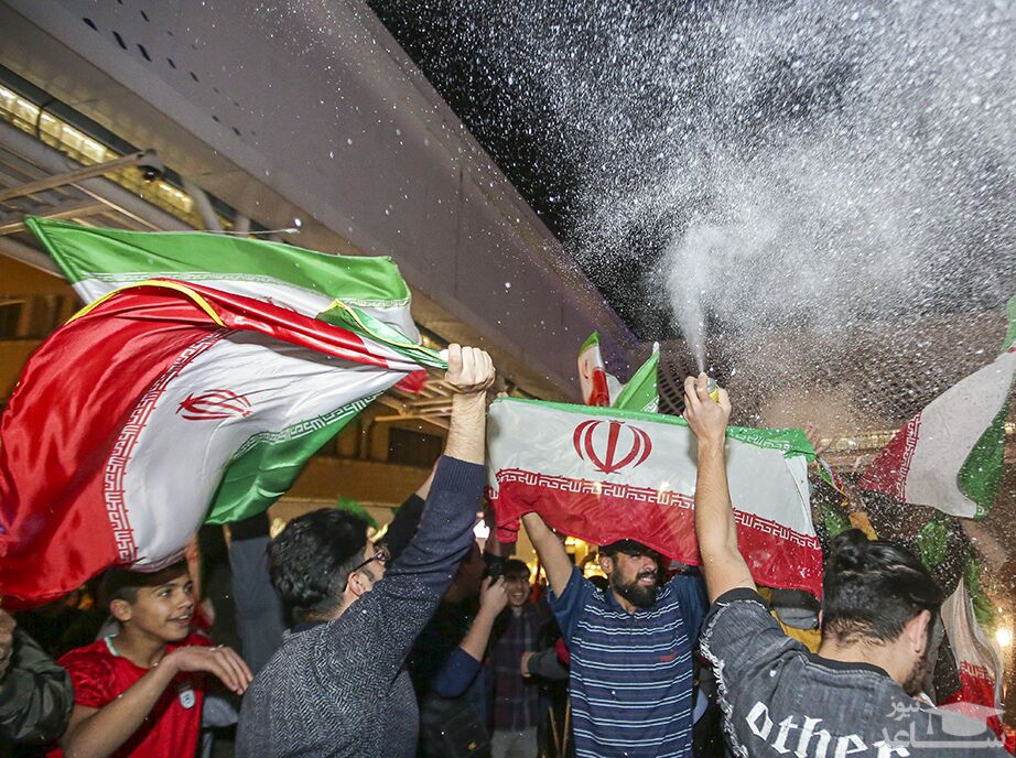 (فیلم) شادی ایرانی‌ها در قطر با آواز ایران بالا بالا؛ یار بالا