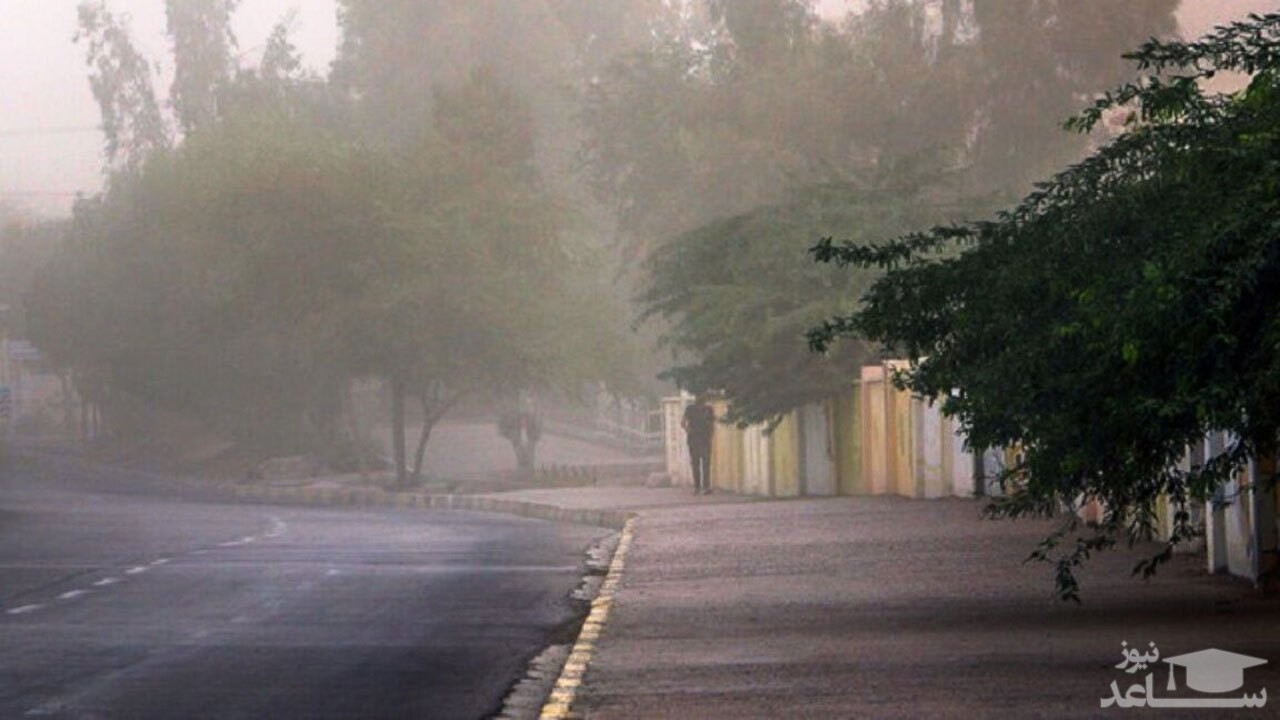 فیلمی عجیب از وزش شدید باد در روسیه