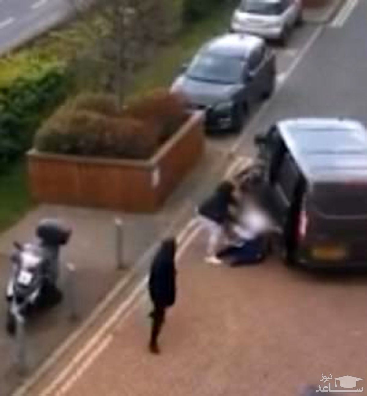 (فیلم) تصاویر وحشتناک آدم ربایی که میلیون ها بار دیده شد