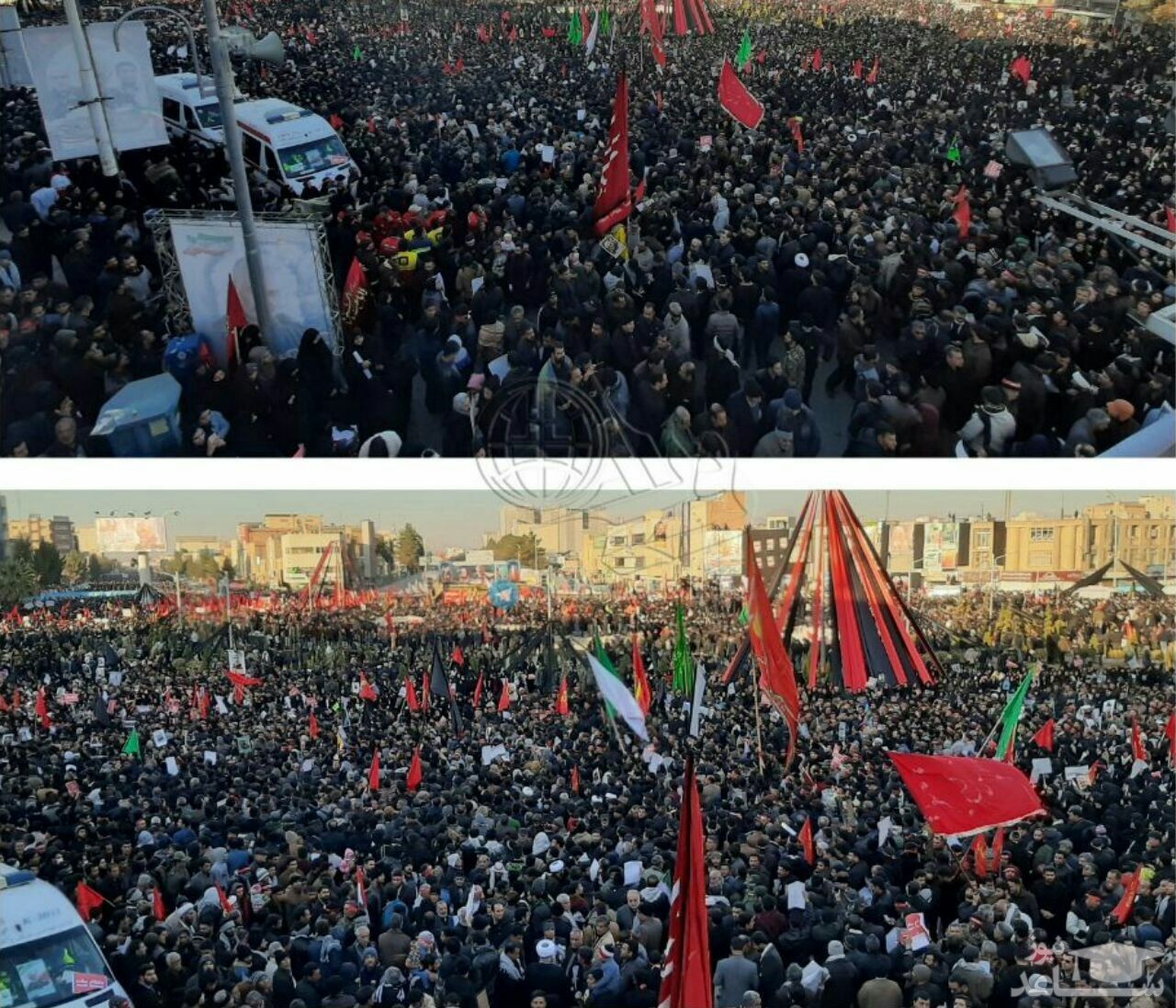 ماجرای قرائت بیانیه رهبری در مراسم تشییع سردار